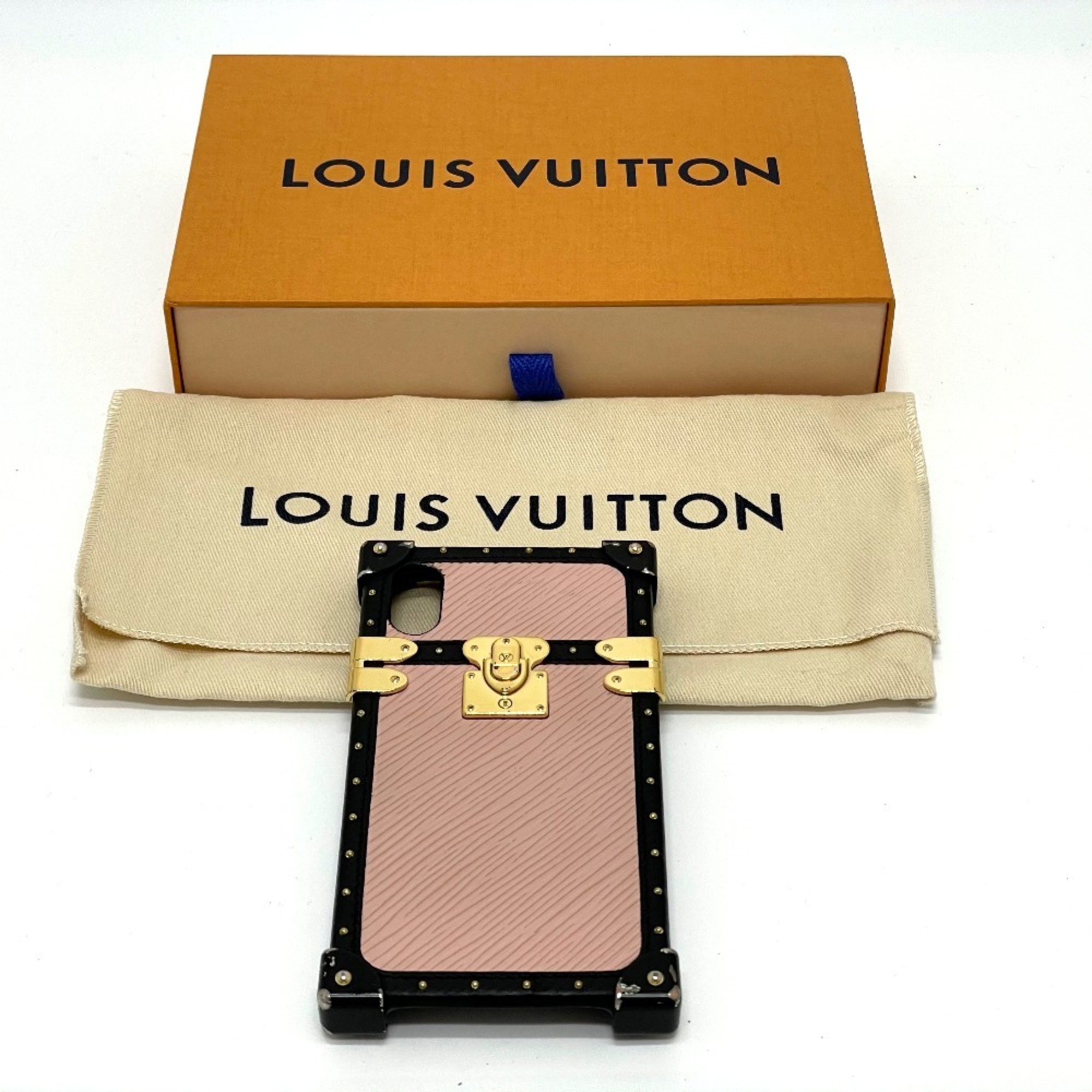 LOUIS VUITTON M67895 i Trunk Light iPhone X & XS Smartphone Case Epi Canvas Women's Pink