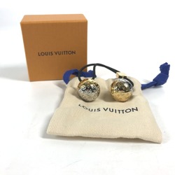 LOUIS VUITTON M80266 Scrunchie Nanogram Planet LV Hair Tie Metal Women's Gold