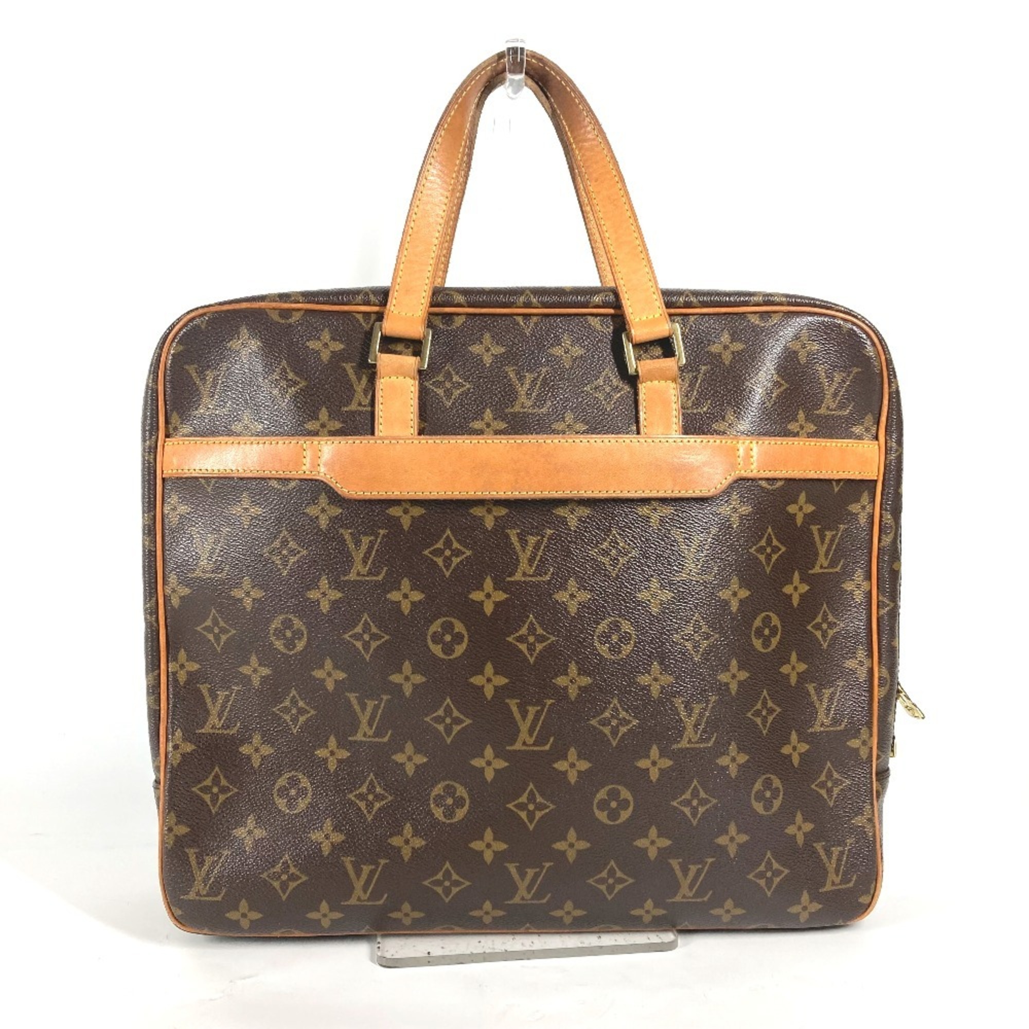 LOUIS VUITTON M53343 Monogram Porte Document Pegasus Tote Bag Handbag Canvas Men's Brown