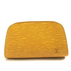 LOUIS VUITTON M48449 Epi Dauphine PM Pouch Leather Women's Tassili Yellow