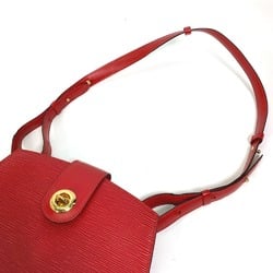 LOUIS VUITTON M52257 Epi Cluny Shoulder Bag Leather Women's Castilian Red