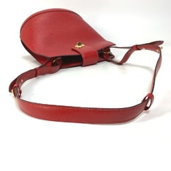 LOUIS VUITTON M52257 Epi Cluny Shoulder Bag Leather Women's Castilian Red