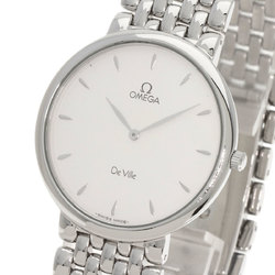 OMEGA De Ville Watch Stainless Steel SS Men's