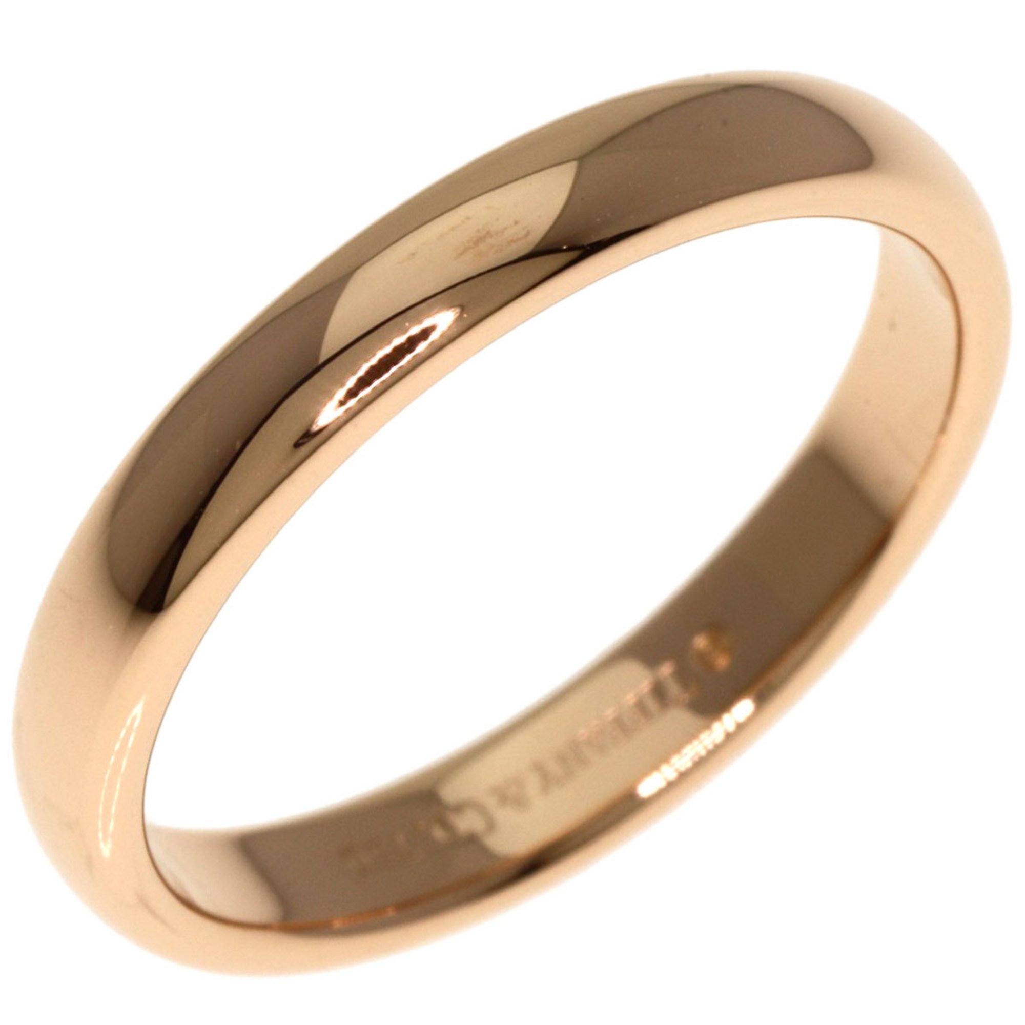 Tiffany Classic Wedding Band Ring, 18K Pink Gold, Women's, TIFFANY&Co.