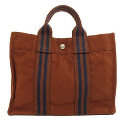 Hermes Sac Foul Tou PM Handbag Canvas Women's HERMES