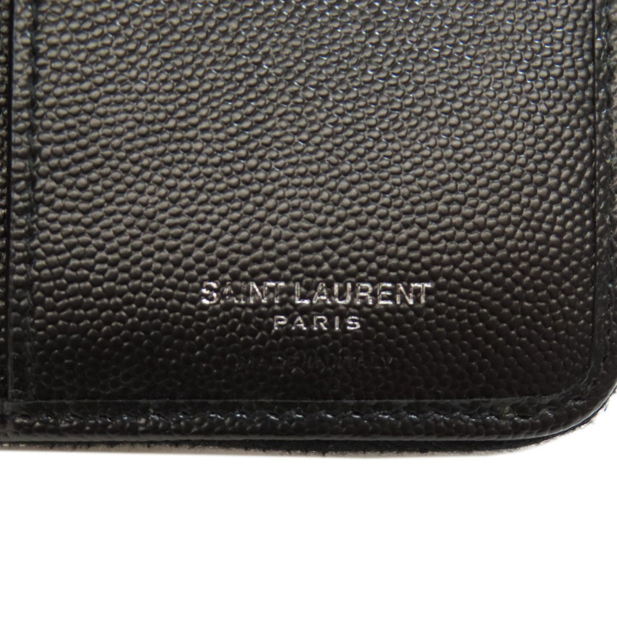 Saint Laurent Cassandra Bi-fold Wallet Leather Women's SAINT LAURENT