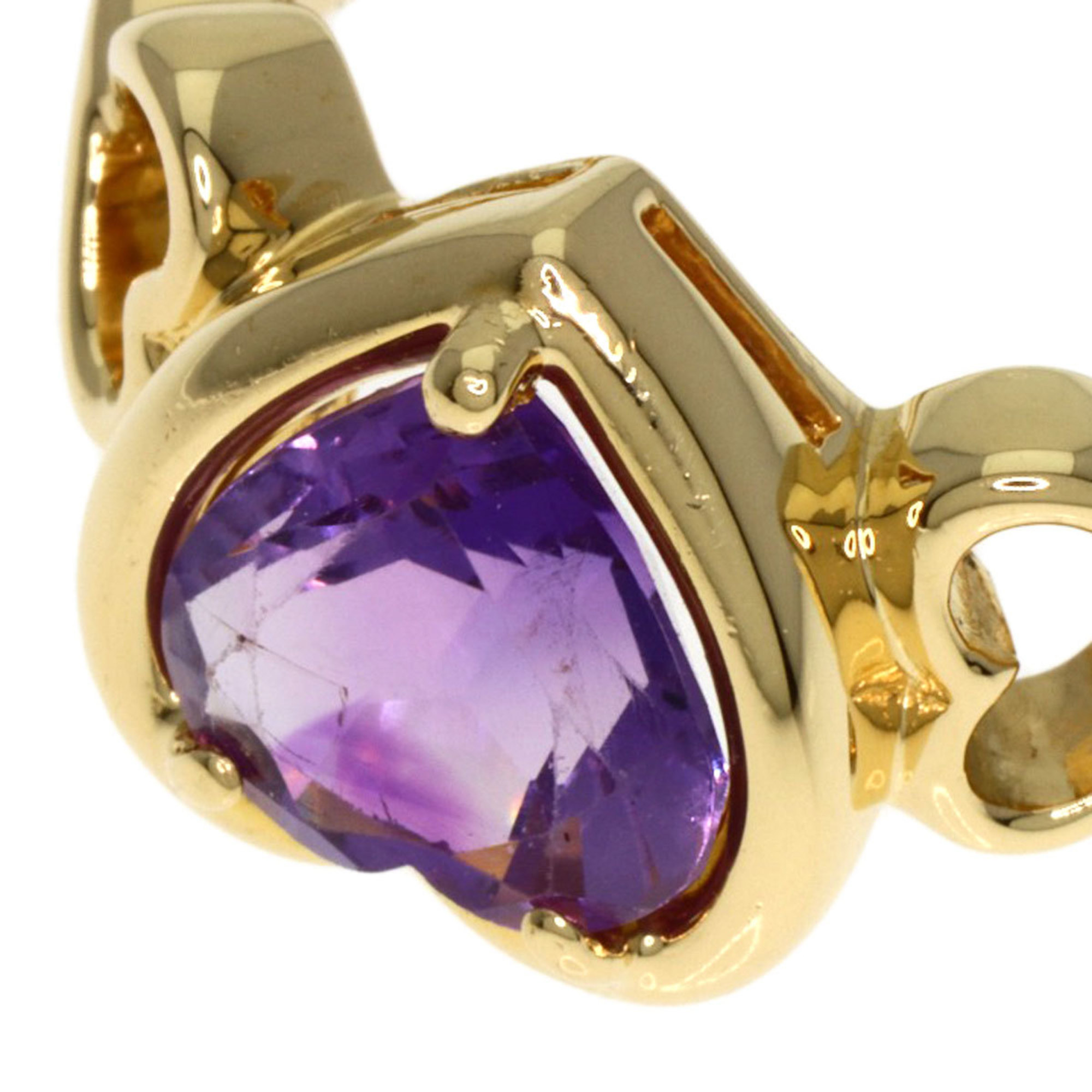 Tiffany Heart Amethyst Ring, 18K Yellow Gold, Women's, TIFFANY&Co.