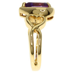 Tiffany Heart Amethyst Ring, 18K Yellow Gold, Women's, TIFFANY&Co.