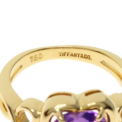 Tiffany Heart Amethyst Ring, 18K Yellow Gold, Women's, TIFFANY&Co.