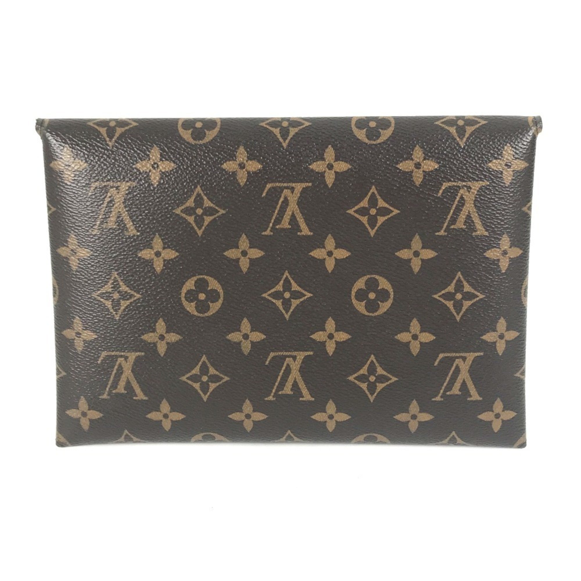 LOUIS VUITTON M62034 Monogram Pochette Kirigami Large and Medium Pouch Clutch Bag Canvas Women's Brown