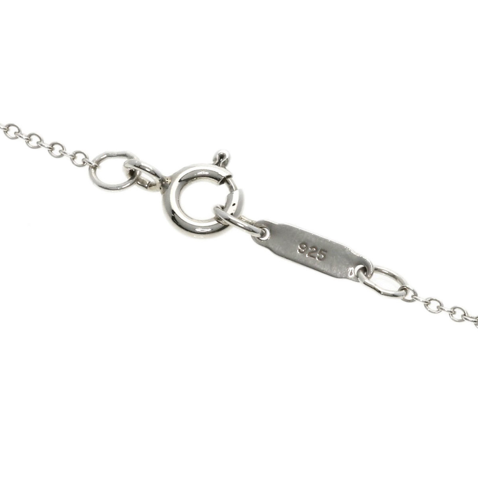 Tiffany & Co. Interlocking Circle Necklace, Silver, Women's, TIFFANY