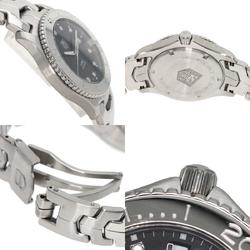 TAG Heuer WJ1113 Link 11P Diamond Watch Stainless Steel SS Men's HEUER