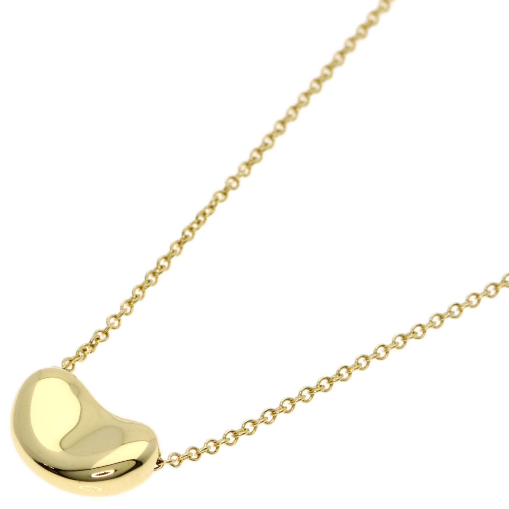 Tiffany Bean Necklace, 18K Yellow Gold, Women's, TIFFANY&Co.