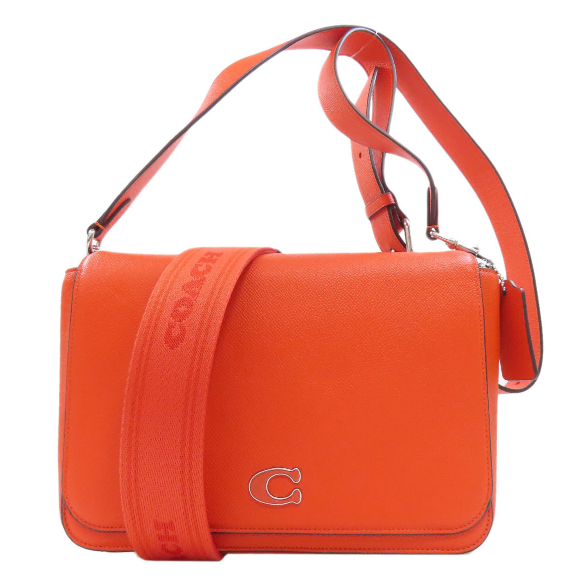 Coach CJ843 Shoulder Bag Leather Women's COACH