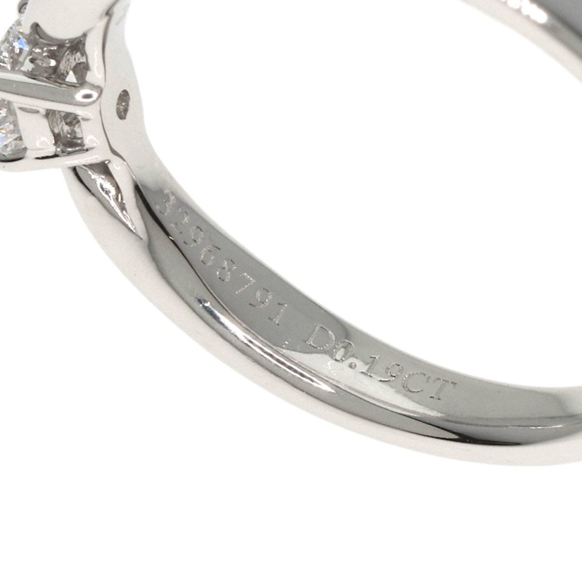 Tiffany Harmony Solitaire Diamond Ring, Platinum PT950, Women's, TIFFANY&Co.