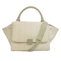 CELINE Trapeze Handbag Canvas Women's