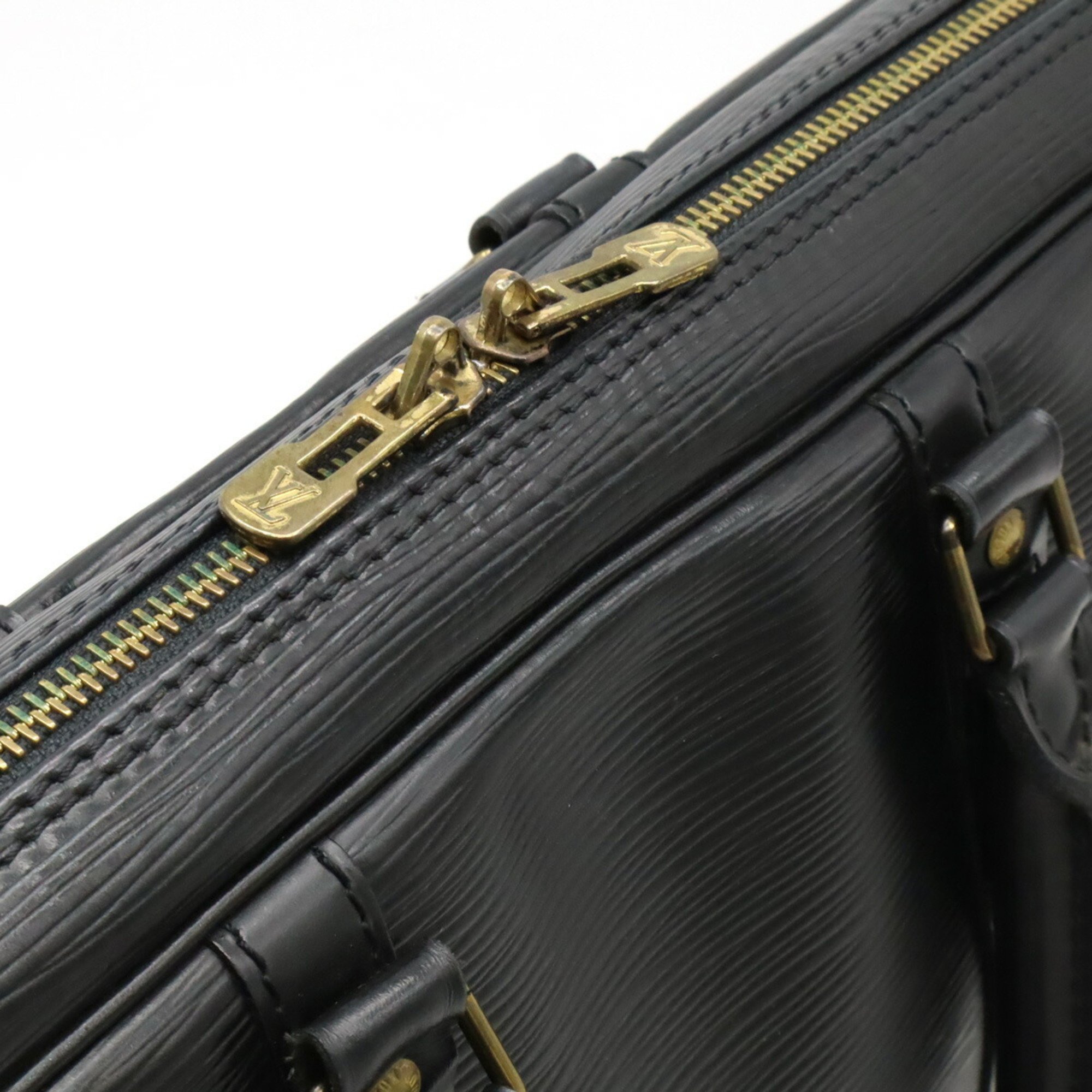 LOUIS VUITTON Epi PDV Porte-Document Voyage Bag Noir Black M59162