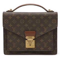 LOUIS VUITTON Louis Vuitton Monogram Montsouris 28 Second Bag Handbag Key Missing M51185