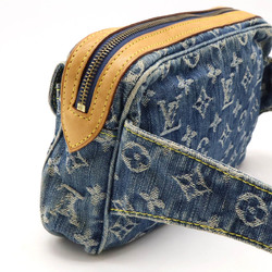 LOUIS VUITTON Louis Vuitton Monogram Denim Bum Bag Waist Body Shoulder Blue M95347