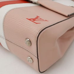 LOUIS VUITTON Epi Cluny BB Stripe Handbag Shoulder Bag Rose Ballerine Red White M51964