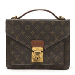 LOUIS VUITTON Louis Vuitton Monogram Montsouris 26 Second Bag Clutch Handbag Shoulder Strap Key Missing M51187