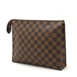 LOUIS VUITTON Louis Vuitton Damier Poche Toilette 26 Pouch Second Bag Clutch N47543