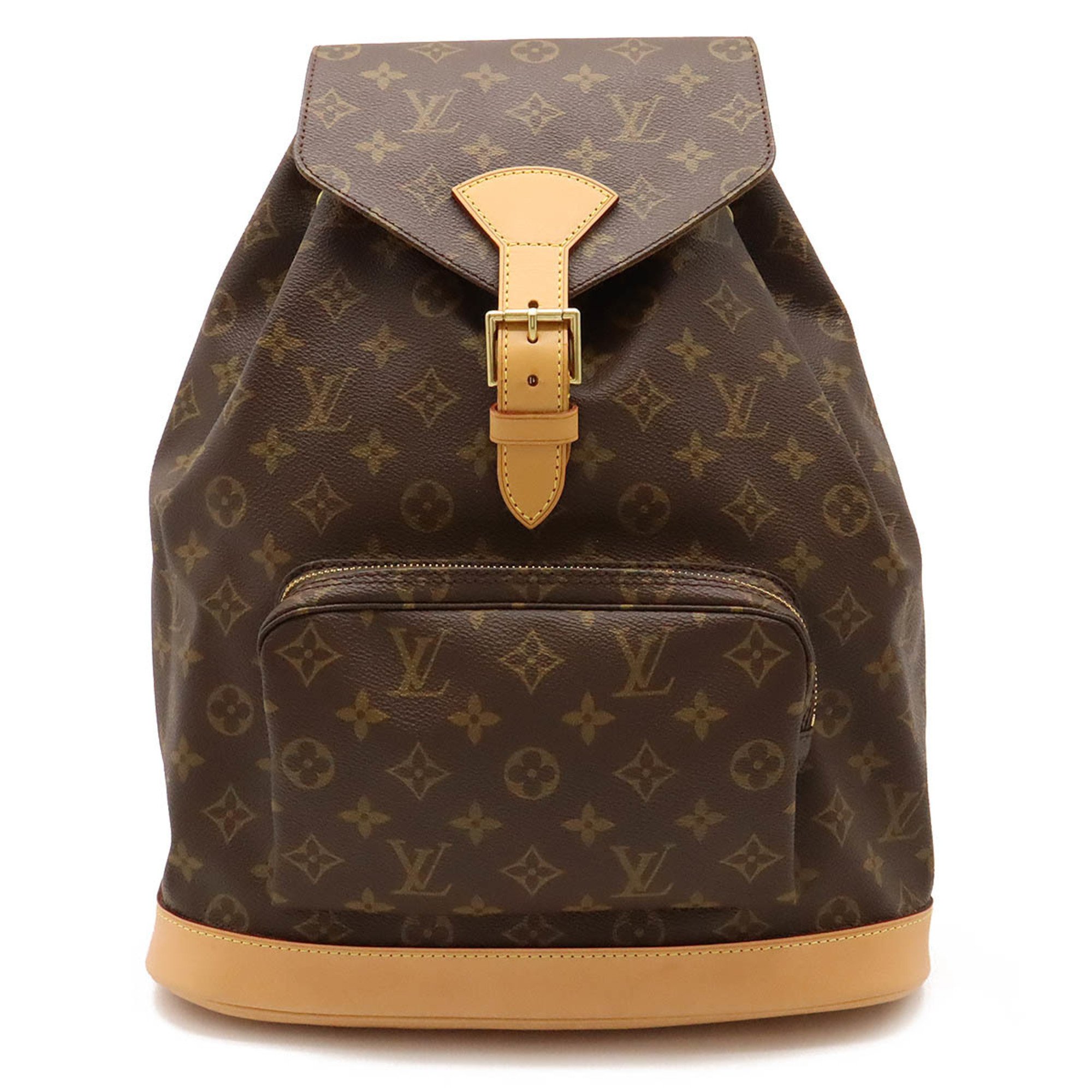 LOUIS VUITTON Louis Vuitton Monogram Montsouris GM Rucksack Backpack Shoulder Bag M51135