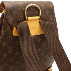 LOUIS VUITTON Louis Vuitton Monogram Montsouris GM Rucksack Backpack Shoulder Bag M51135