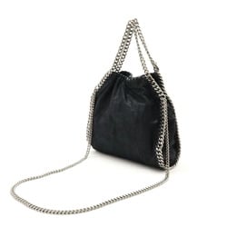 STELLA McCARTNEY Stella McCartney Falabella Tote Bag Shoulder Chain Leather Black 371223