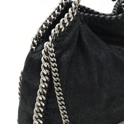 STELLA McCARTNEY Stella McCartney Falabella Tote Bag Shoulder Chain Leather Black 371223