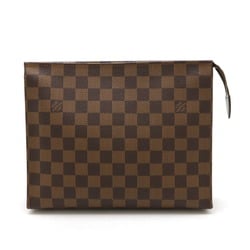 LOUIS VUITTON Damier Poche Toilette 26 100th Anniversary Pouch Multi-Pouch N47543