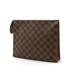 LOUIS VUITTON Damier Poche Toilette 26 100th Anniversary Pouch Multi-Pouch N47543