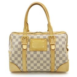 LOUIS VUITTON Damier Azur Berkeley Handbag Boston Bag N52001