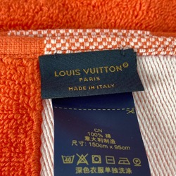 LOUIS VUITTON M78457 Beach Towel LV Vacation Cotton Women's Poppy Orange