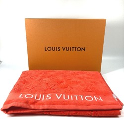 LOUIS VUITTON M78457 Beach Towel LV Vacation Cotton Women's Poppy Orange