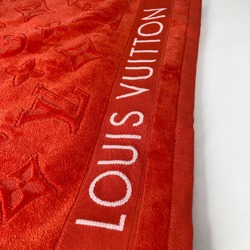 LOUIS VUITTON M78457 Beach Towel LV Vacation Cotton Women's Poppy Orange