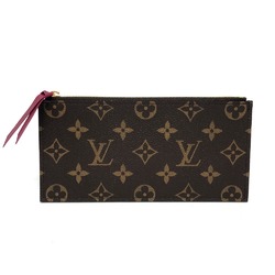 LOUIS VUITTON M81896 Pochette Felicie Shoulder Bag Monogram Canvas Women's Brown