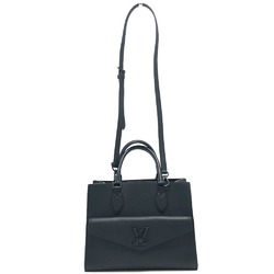 LOUIS VUITTON Louis Vuitton M55845 Rock Me Tote PM Bag Handbag Grained Calf Leather Women's Noir Black