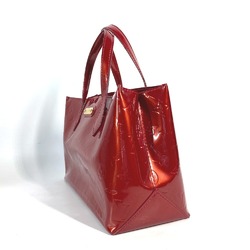 LOUIS VUITTON M93642 Monogram Vernis Wilshire PM Handbag Tote Bag Women's Red