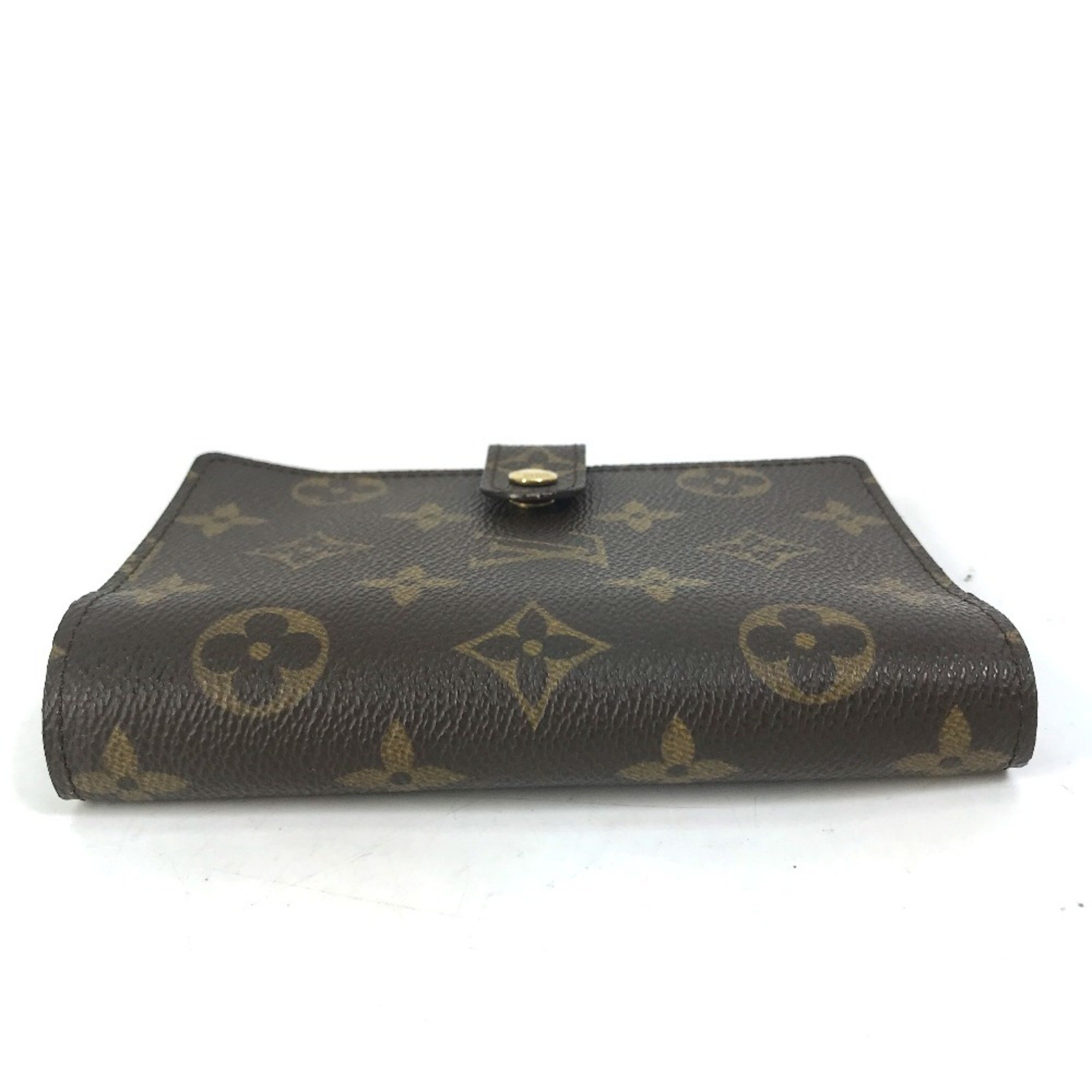 LOUIS VUITTON R20005 Monogram Agenda PM Case Notebook Cover Canvas Women's Brown