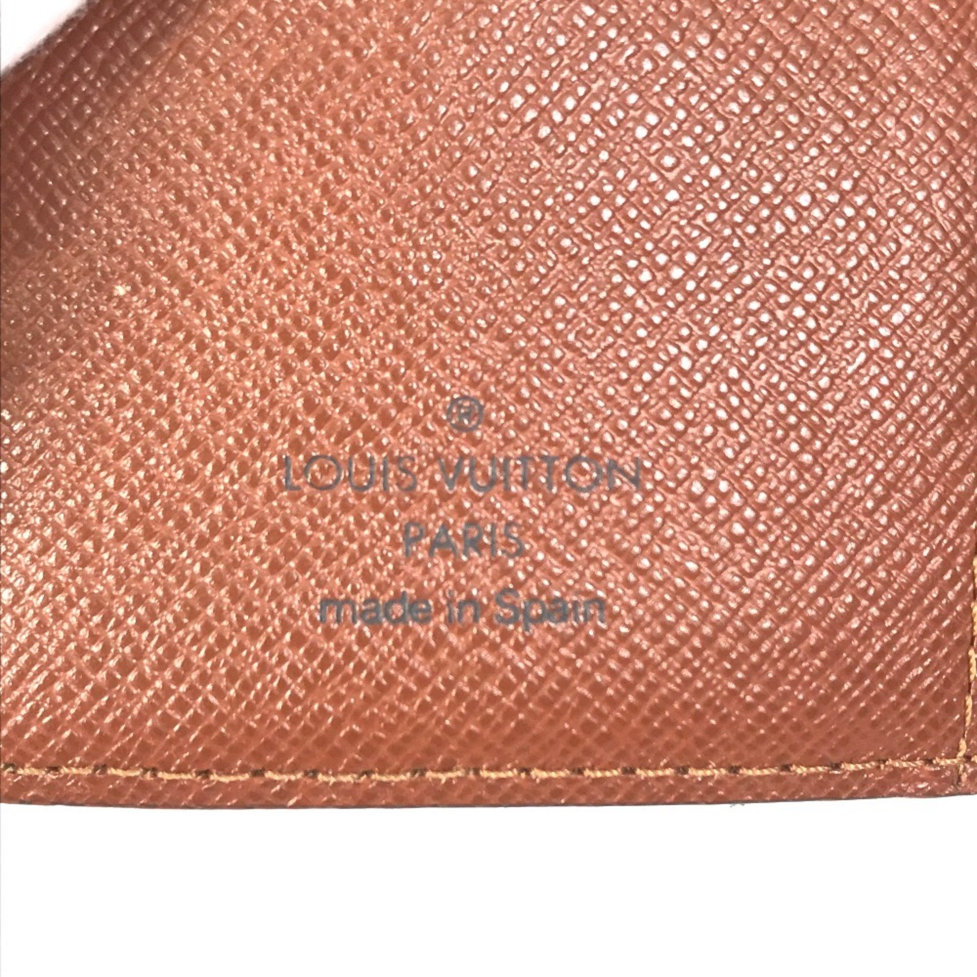 LOUIS VUITTON R20005 Monogram Agenda PM Case Notebook Cover Canvas Women's Brown