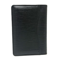 LOUIS VUITTON M63582 Organizer de Poche Business Card Holder/Card Case Pass Accessories Epi Electric Leather Men's Noir Black