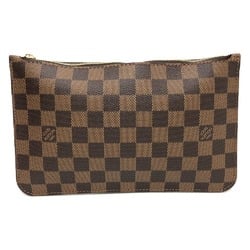 LOUIS VUITTON Louis Vuitton N40599 Neverfull MM Tote Bag Damier Canvas Women's Ebene Brown