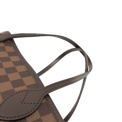 LOUIS VUITTON Louis Vuitton N40599 Neverfull MM Tote Bag Damier Canvas Women's Ebene Brown