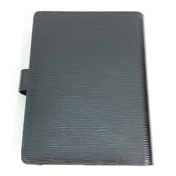 LOUIS VUITTON R20042 Epi Agenda MM Stationery Notebook Cover Leather Women's Noir Black