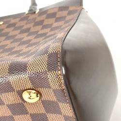 LOUIS VUITTON N41150 Damier Rivoli MM Shoulder Bag Tote Handbag Canvas Women's Ebene Brown