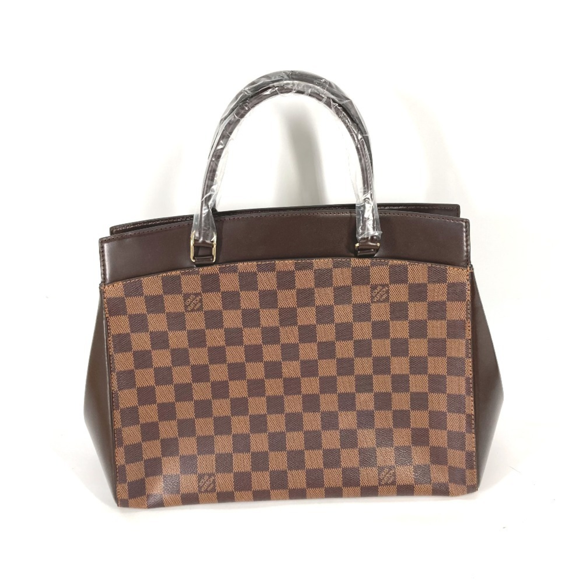 LOUIS VUITTON N41150 Damier Rivoli MM Shoulder Bag Tote Handbag Canvas Women's Ebene Brown