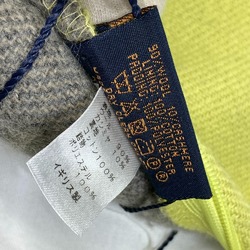 LOUIS VUITTON MP2158 Cushion Julio Louis Wool Cashmere Men's Women's Yellow x Gray