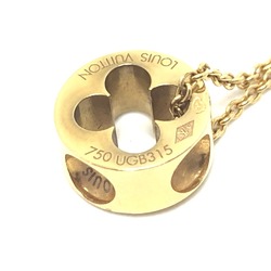 LOUIS VUITTON Q93230 Pendant Empreinte Necklace K18PG Women's Gold