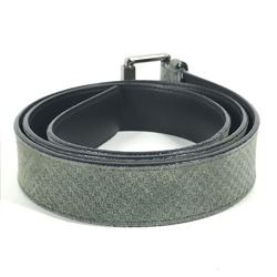 LOUIS VUITTON M9539S Micro Damier Santur Drive Abyss Belt Leather Suede Patent Men's Grey